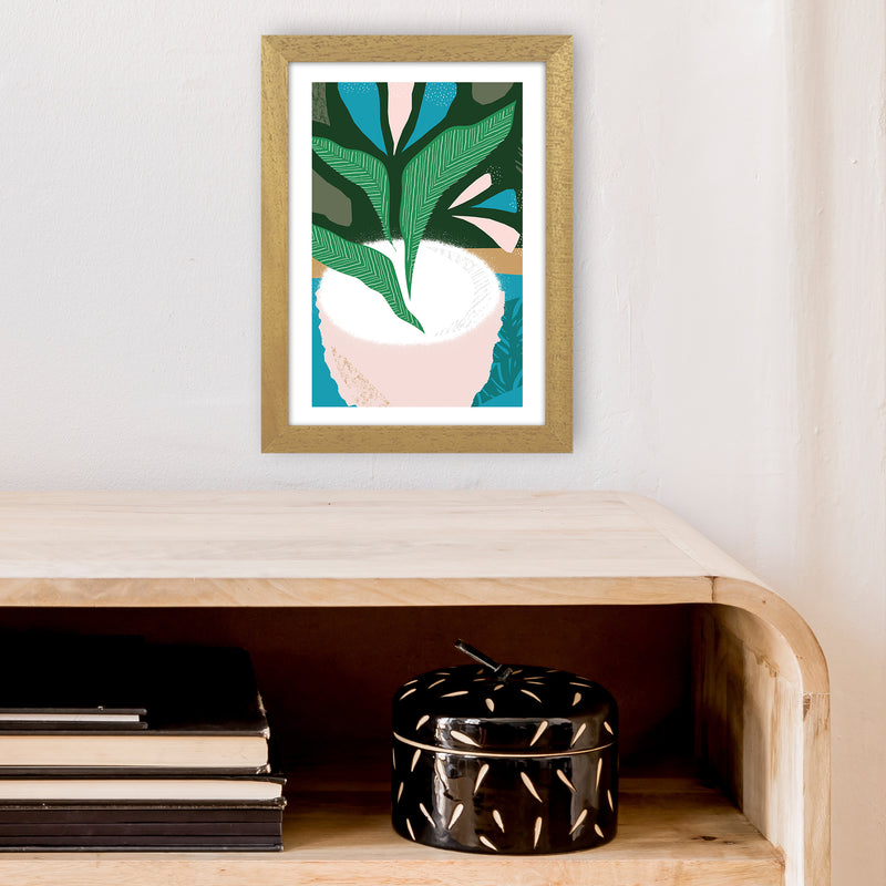 Plant Pot Jungle Abstract  Art Print by Pixy Paper A4 Print Only