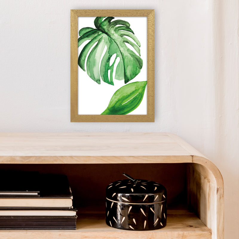 Large Leaf Exotic  Art Print by Pixy Paper A4 Print Only