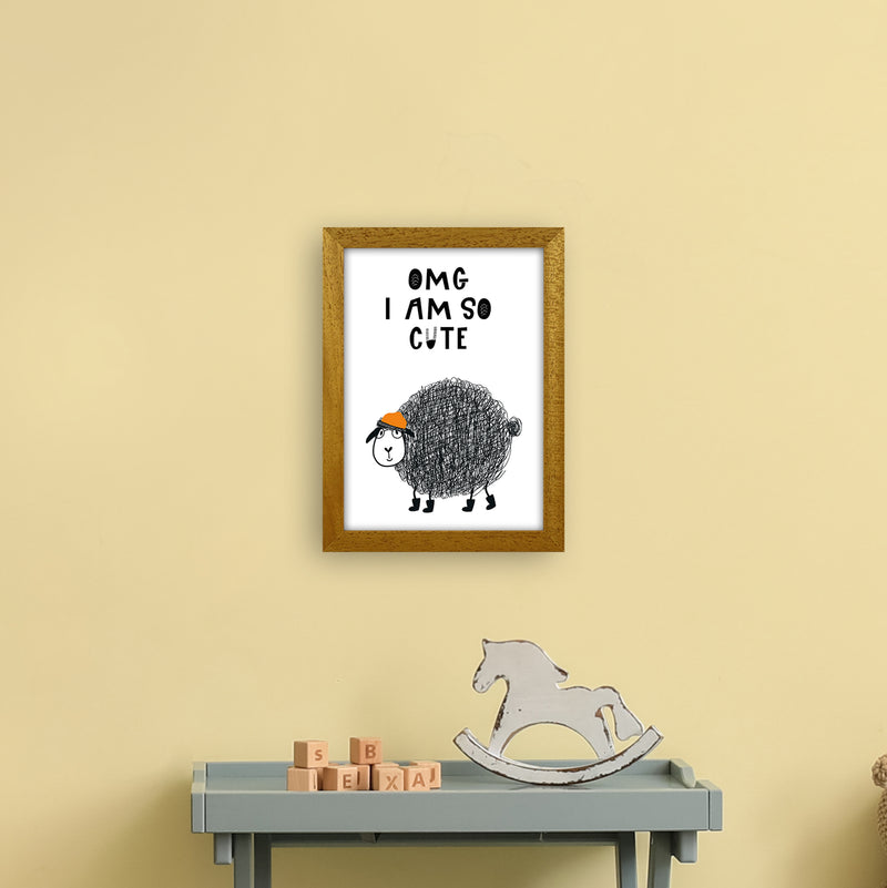 Omg I Am So Cute Animal Pop  Art Print by Pixy Paper A4 Print Only