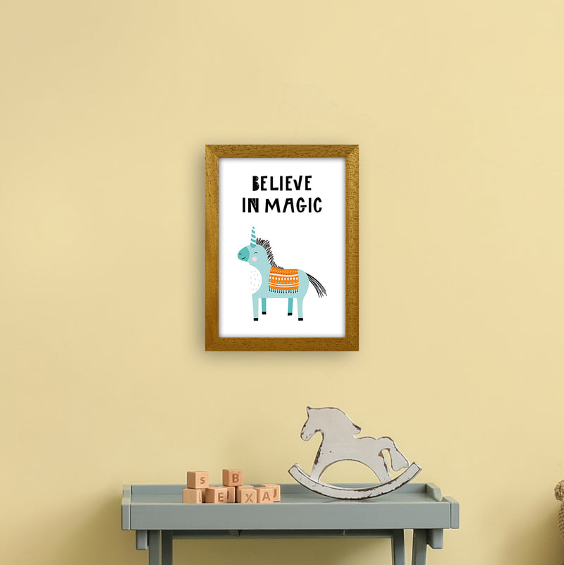 Believe In Magic Animal Pop  Art Print by Pixy Paper A4 Print Only