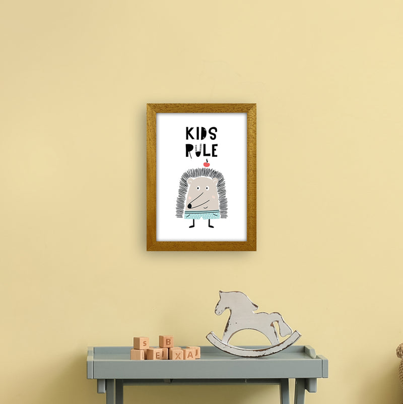 Kids Rule Animal Pop  Art Print by Pixy Paper A4 Print Only