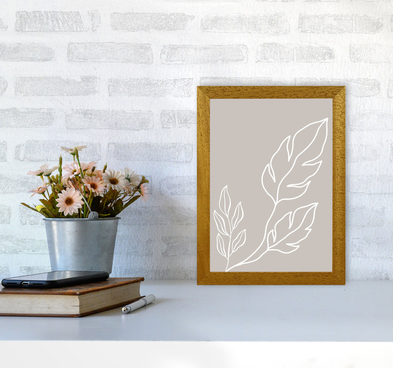 Inspired Stone Plant Silhouette Art Print by Pixy Paper A4 Print Only