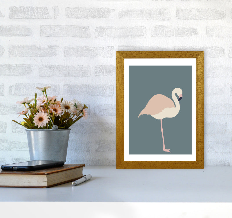 Inspired Flamingo Art Print by Pixy Paper A4 Print Only