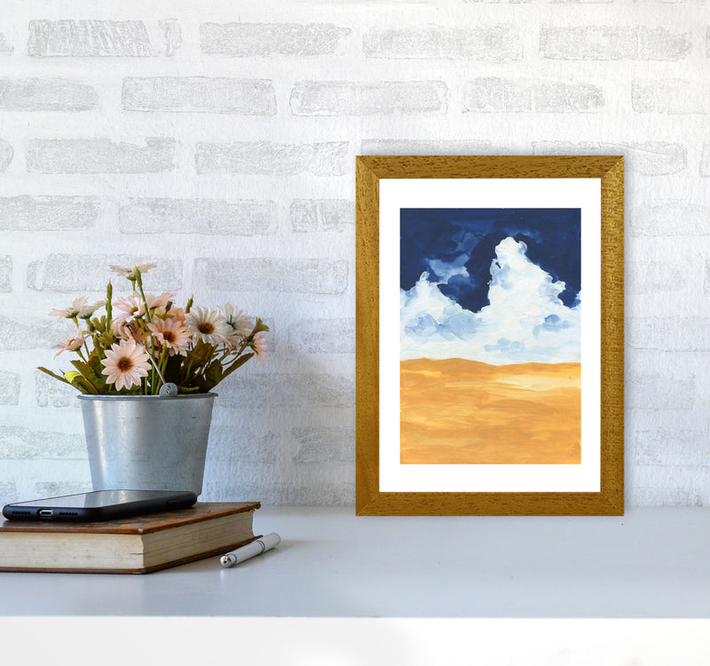 Horizon Abstract Clouds  Art Print by Pixy Paper A4 Print Only