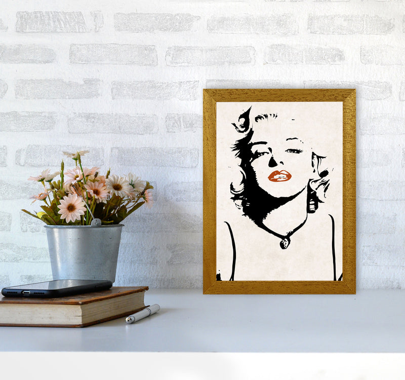 Autumn Marilyn abstract Art Print by Pixy Paper A4 Print Only