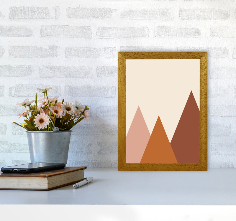 Autumn Rolly abstract Art Print by Pixy Paper A4 Print Only