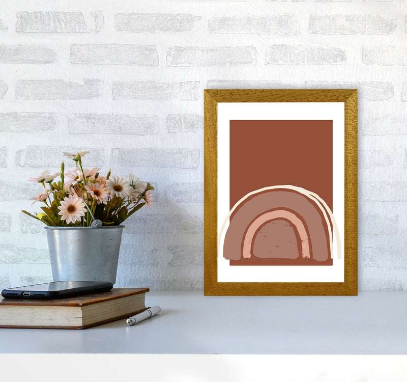 Autumn Camilla abstract Art Print by Pixy Paper A4 Print Only