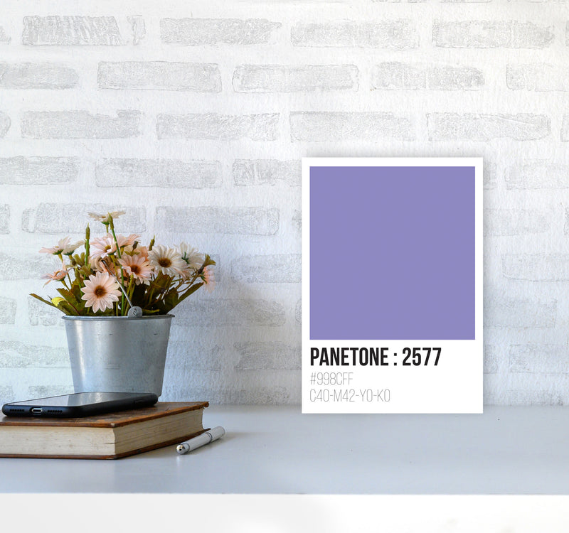 Panetone Colours 2577 Modern Print A4 Black Frame