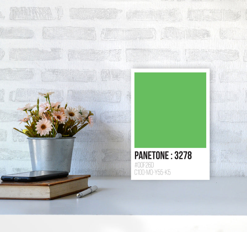 Panetone Colours 3278 Modern Print A4 Black Frame