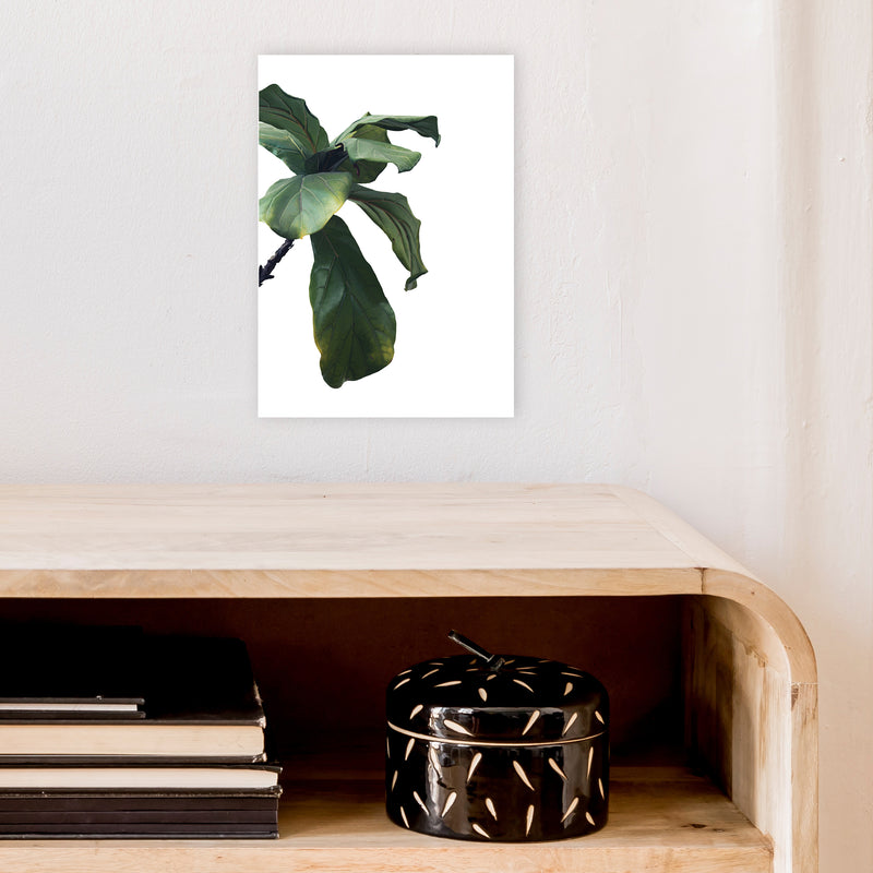 Plant Head Part One  Art Print by Pixy Paper A4 Black Frame