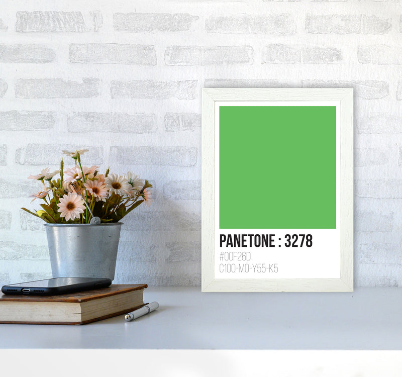 Panetone Colours 3278 Modern Print A4 Oak Frame