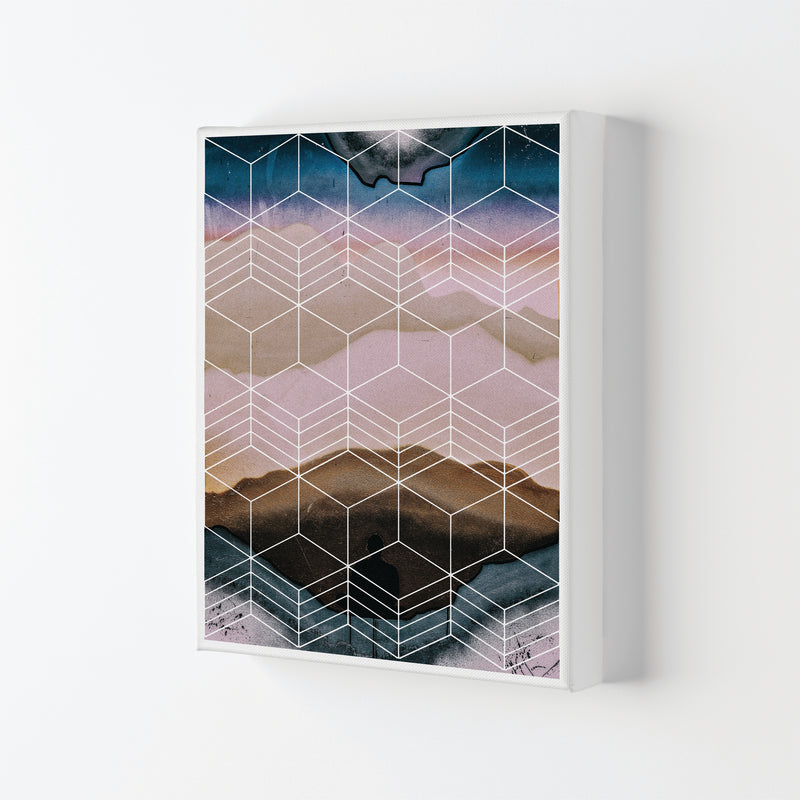 Geometric Abstract Modern Print Canvas