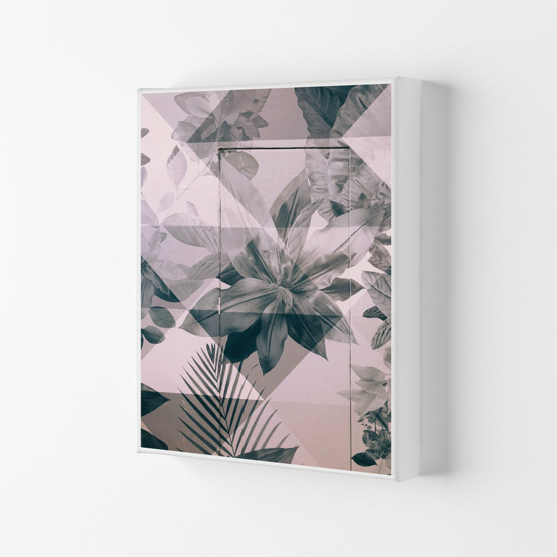 Abstract Retro Flower Pattern Modern Print Canvas