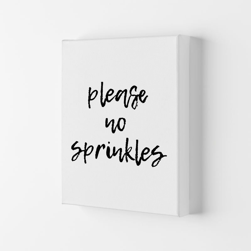 Please No Sprinkles, Bathroom Modern Print, Framed Bathroom Wall Art Canvas