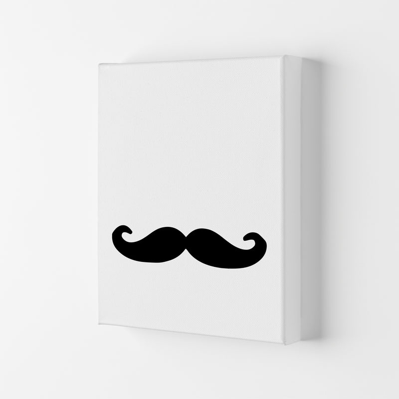 Moustache Modern Print Canvas