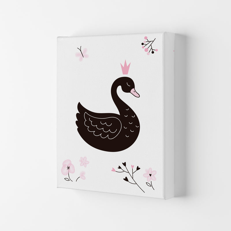 Black Swan Modern Print Animal Art Print Canvas