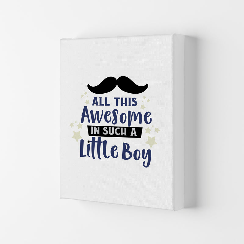 All This Awesome In Such A Little Boy Print, Nursey Wall Art Poster Canvas