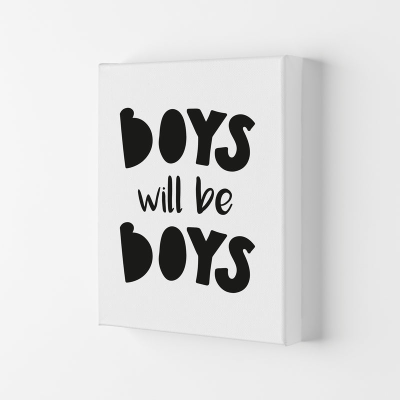 Boys Will Be Boys Framed Nursey Wall Art Print Canvas