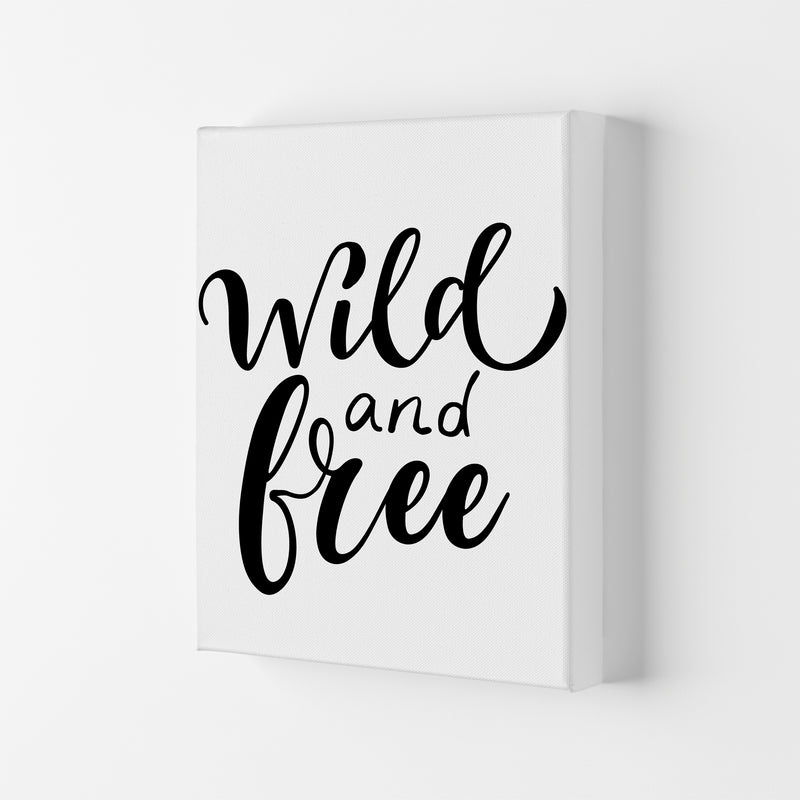 Wild And Free Modern Print Canvas