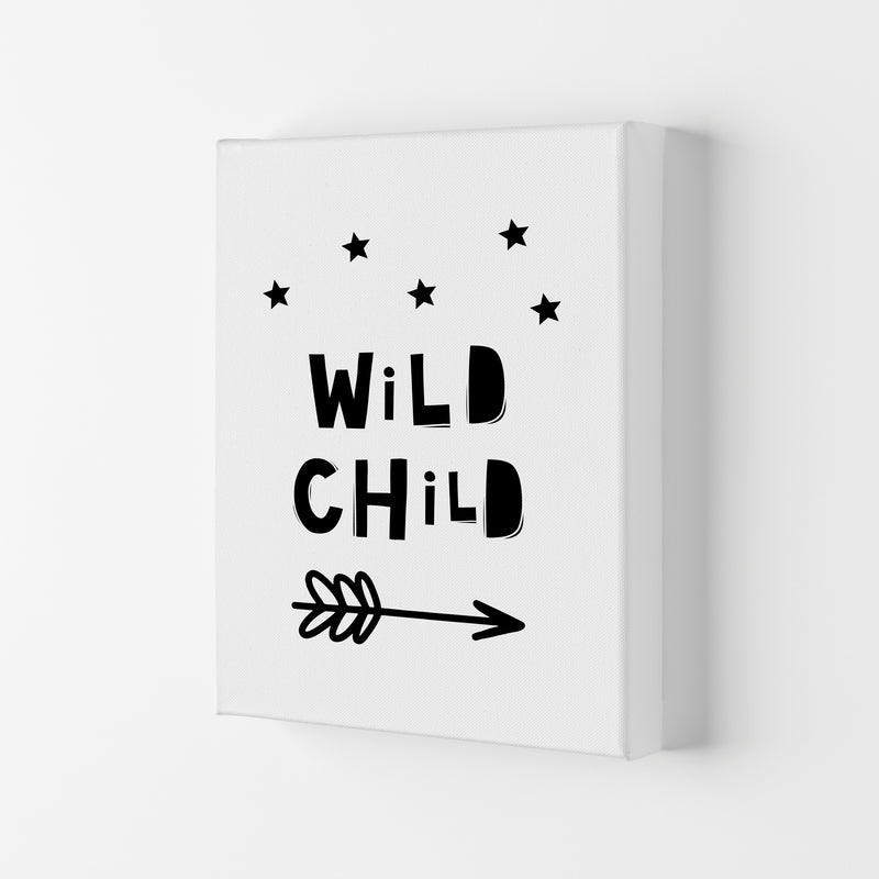 Wild Child Scandi Modern Print Canvas