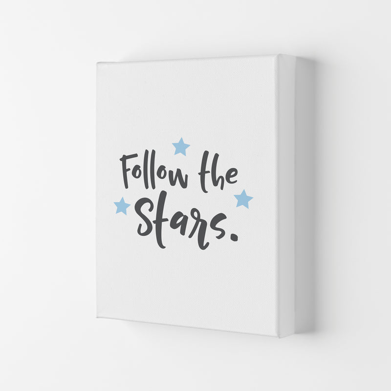 Follow The Stars Framed Typography Wall Art Print Canvas