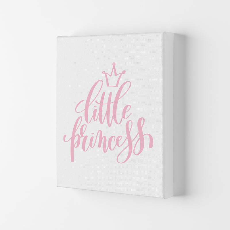 Little Princess Pink Framed Nursey Wall Art Print Canvas