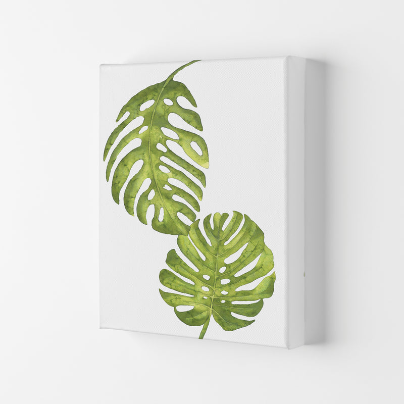 Monstera Leaf Modern Print, Framed Botanical & Nature Art Print Canvas