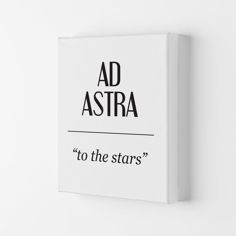 Ad Astra Framed Typography Wall Art Print Canvas