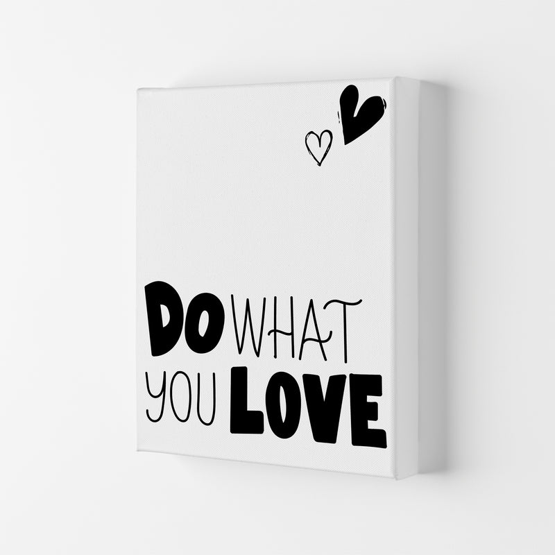 Do What You Love Framed Typography Wall Art Print Canvas