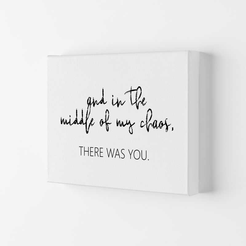 There Was You Modern Print Canvas