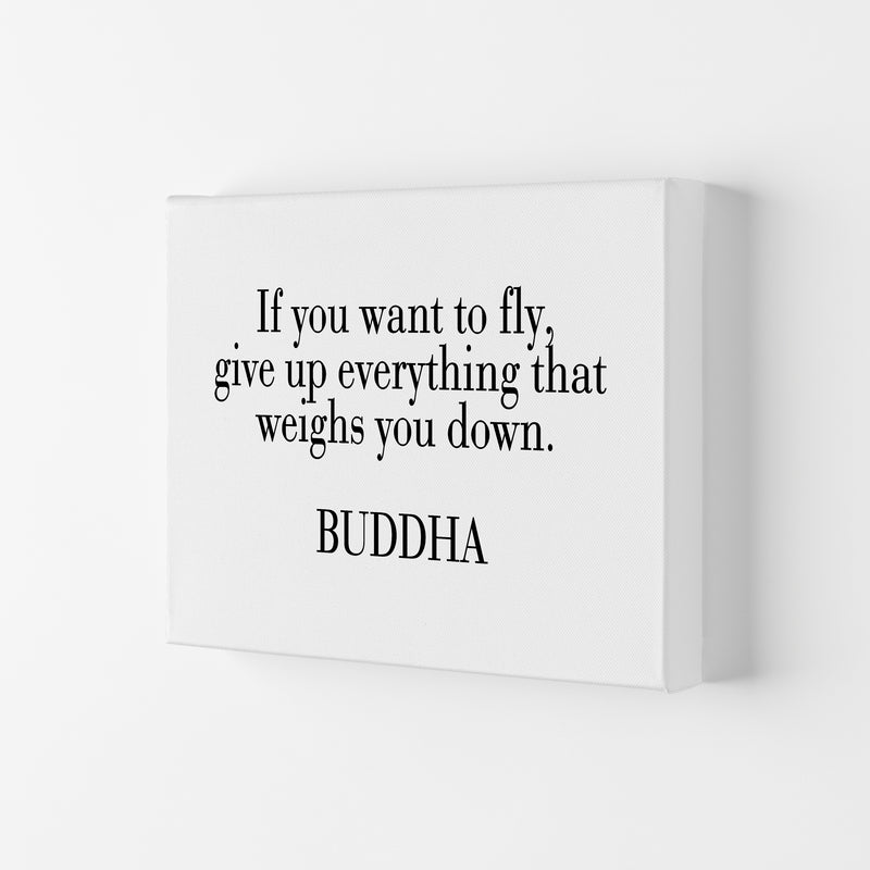 If You Want To Fly Framed Typography Wall Art Print Canvas