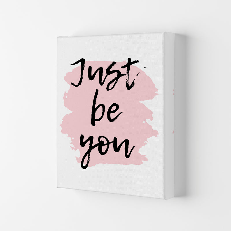 Just Be You Framed Typography Wall Art Print Canvas