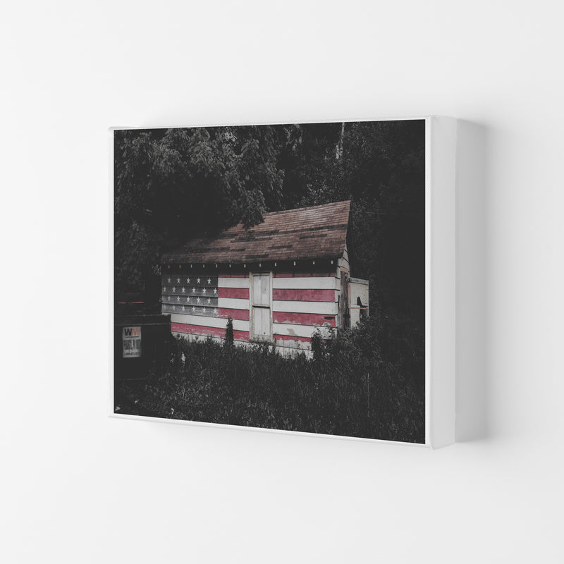 USA Hut Modern Print Canvas