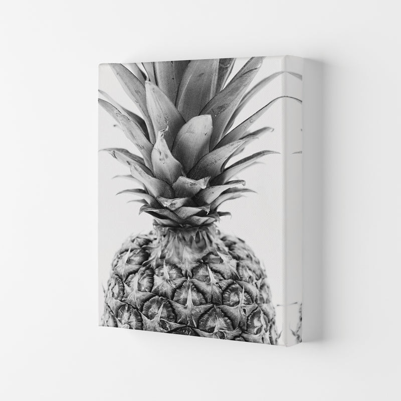 Black And White Pineapple Modern Print, Framed Kitchen Wall Art Canvas