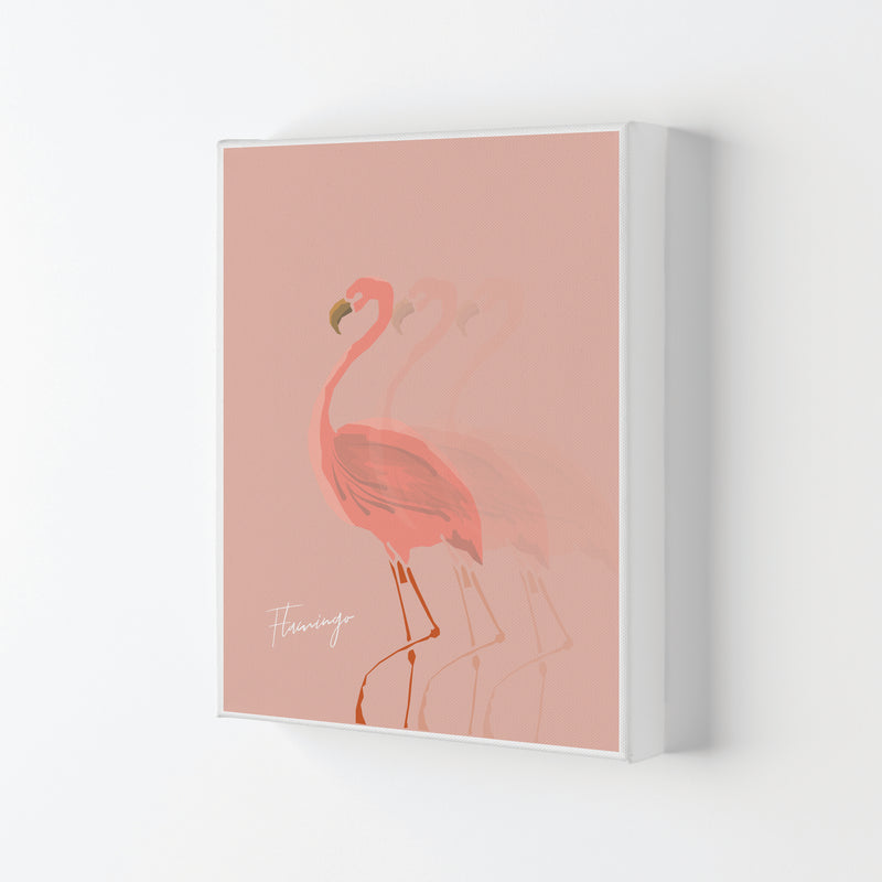 Flamingo Shadow Modern Print Animal Art Print Canvas