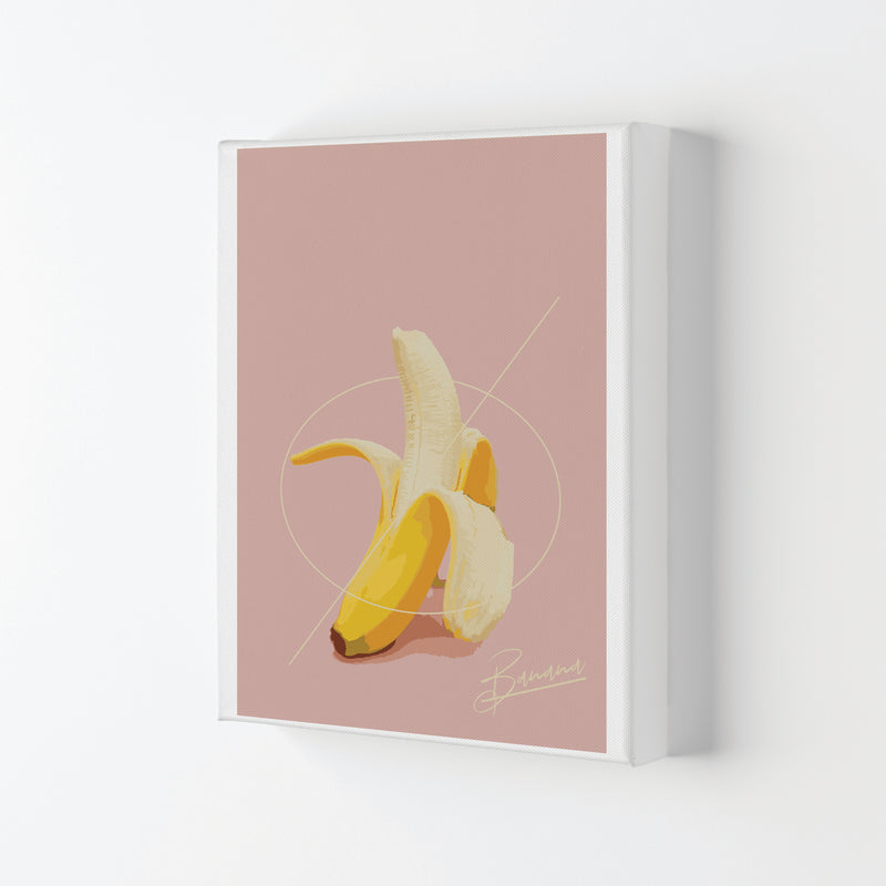 Banana Modern Print, Framed Kitchen Wall Art Canvas