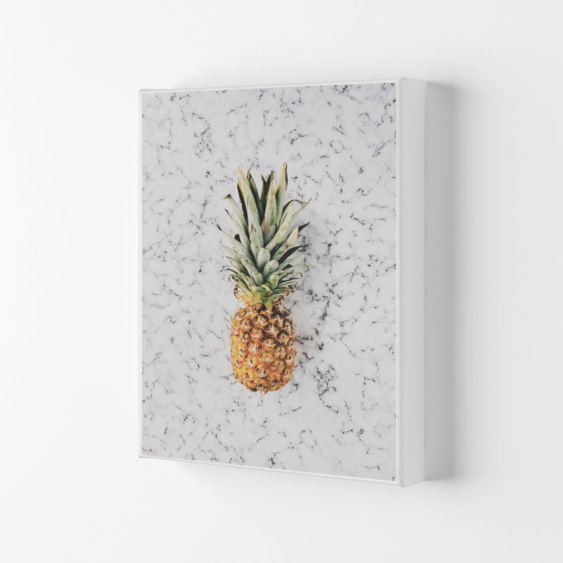 Marble Pineapple Modern Print, Framed Kitchen Wall Art Canvas