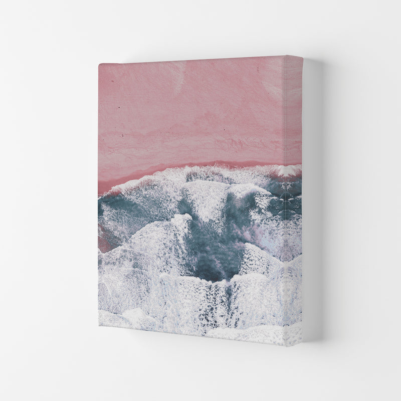 Pink Sand Modern Print, Framed Botanical & Nature Art Print Canvas