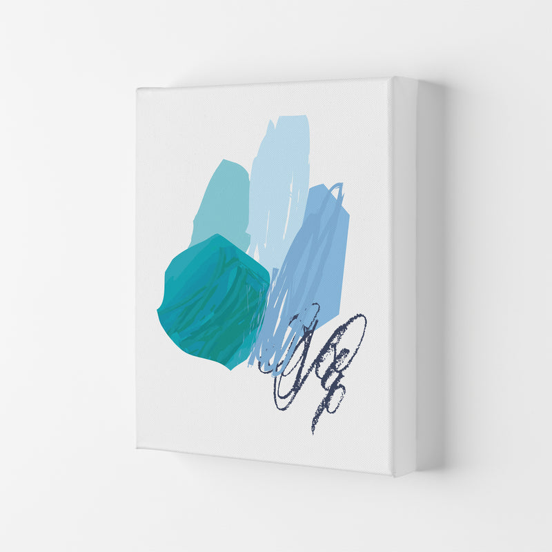 Blue Palette Drawings  Art Print by Pixy Paper Canvas
