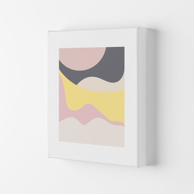 Mila Pink Dunes N15  Art Print by Pixy Paper Canvas