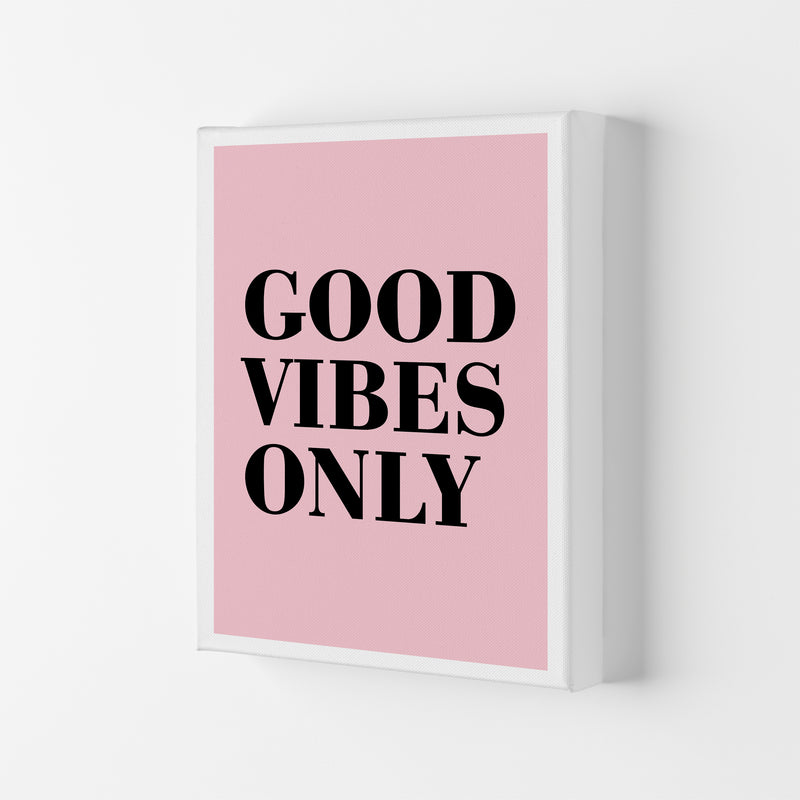 Good Vibes Only Neon Funk  Art Print by Pixy Paper Canvas