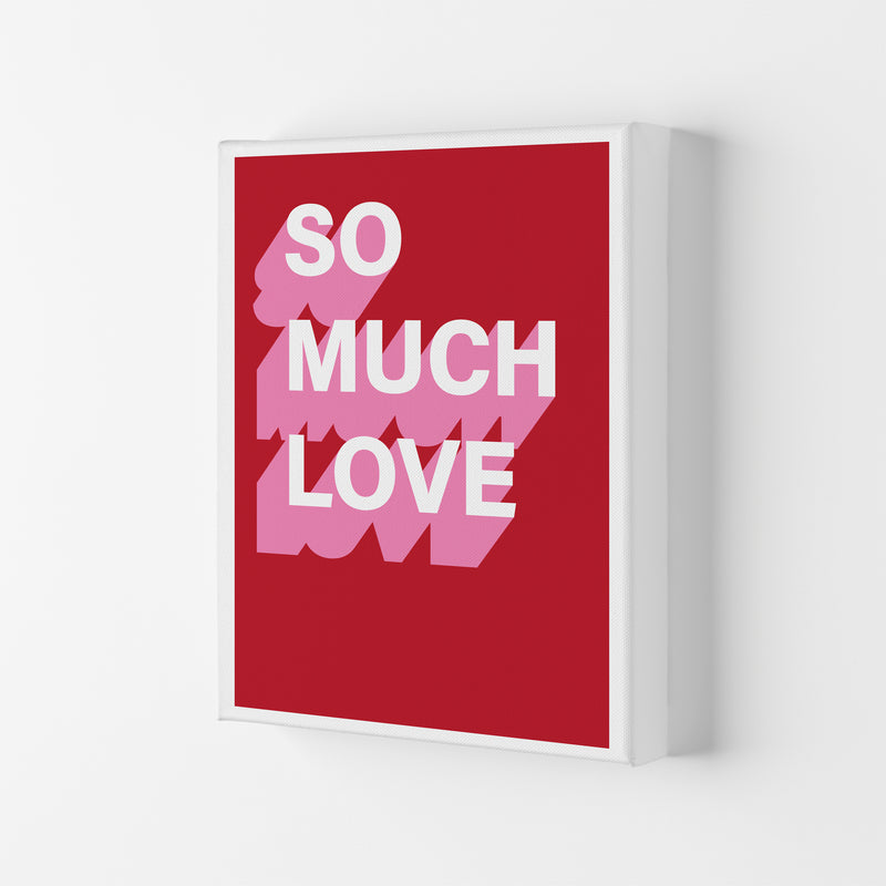 So Much Love Shadow  Art Print by Pixy Paper Canvas