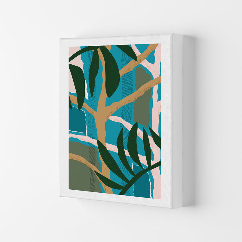 Jungle Tree Abstract  Art Print by Pixy Paper Canvas