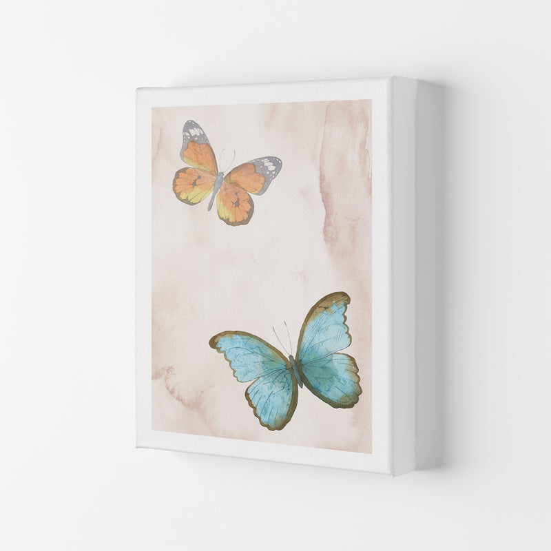 Butterflies Exotic  Art Print by Pixy Paper Canvas