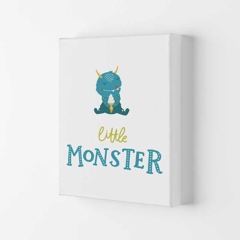 Little Monsters Ice Cream  Art Print by Pixy Paper Canvas