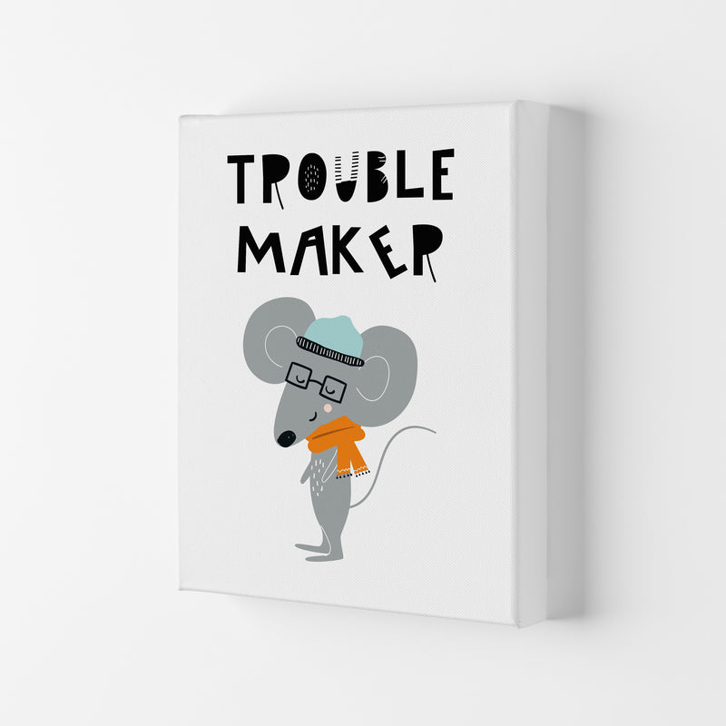 Trouble Maker Animal Pop  Art Print by Pixy Paper Canvas