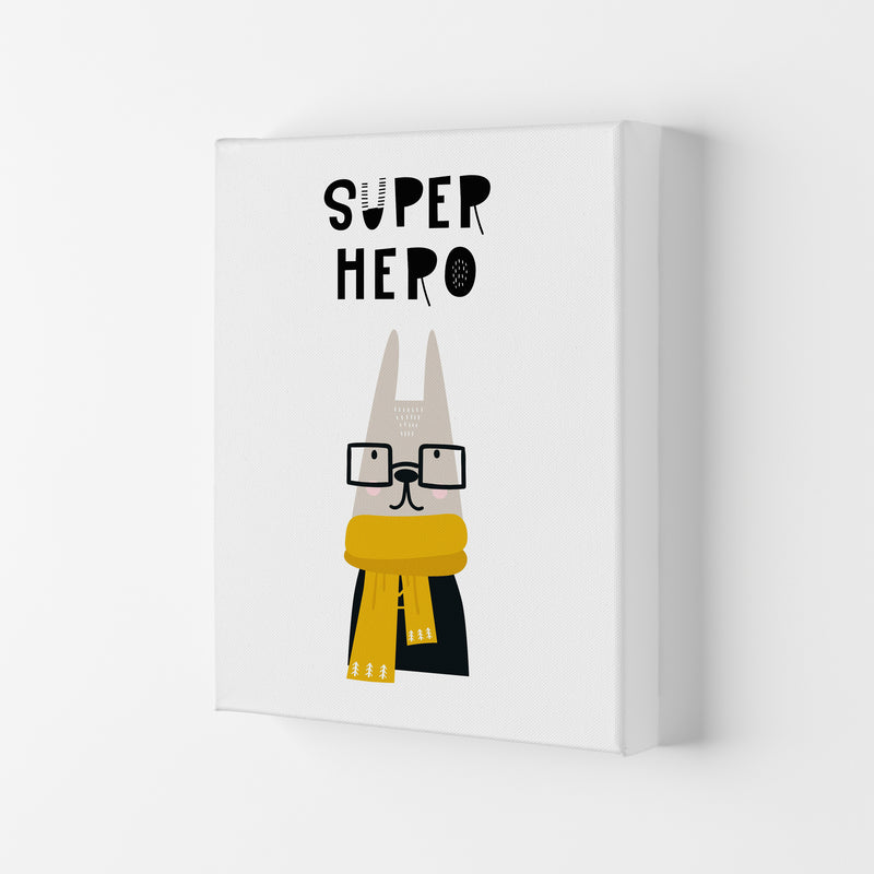 Super Hero Animal Pop  Art Print by Pixy Paper Canvas