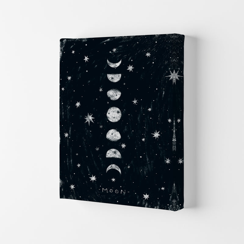 Phases Of The Moon  Art Print by Pixy Paper Canvas