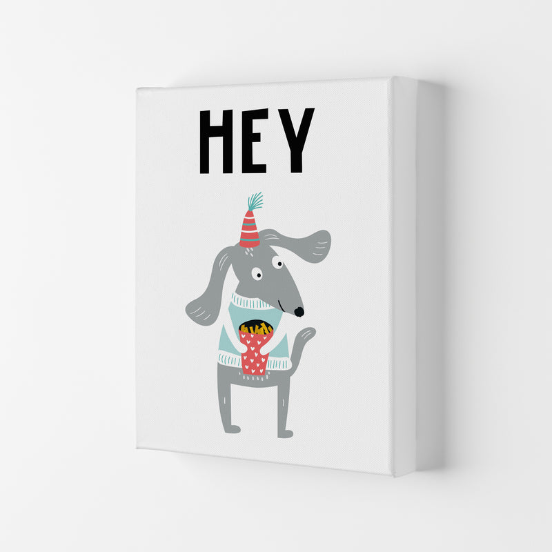 Hey Animal Pop  Art Print by Pixy Paper Canvas