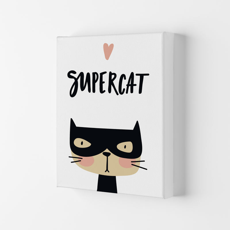 Supercat  Art Print by Pixy Paper Canvas